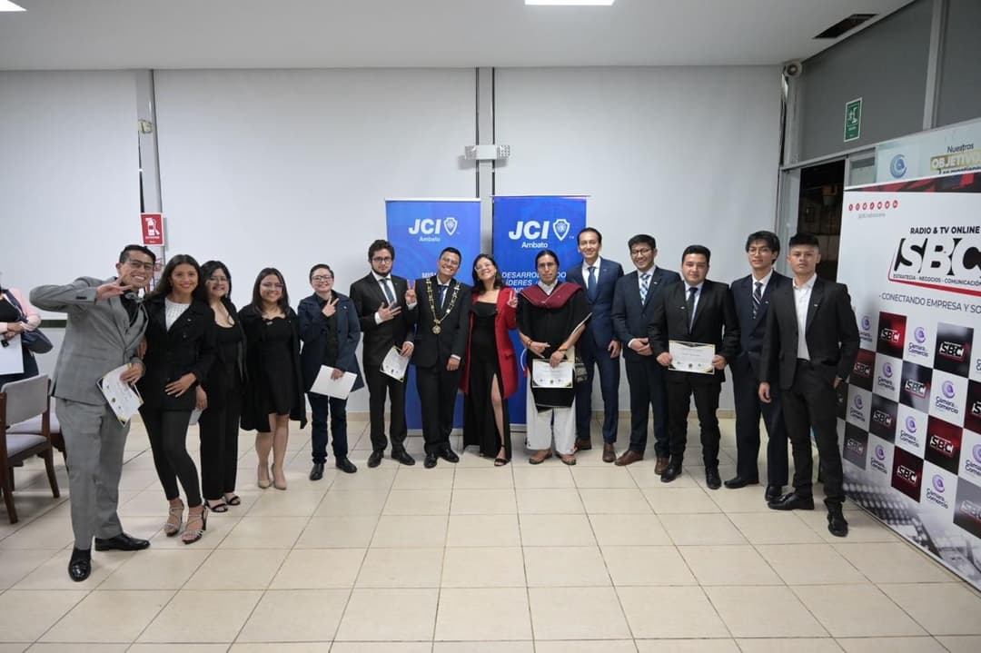 Transmisión de Mando Local: JCI Ambato inicia una nueva etapa