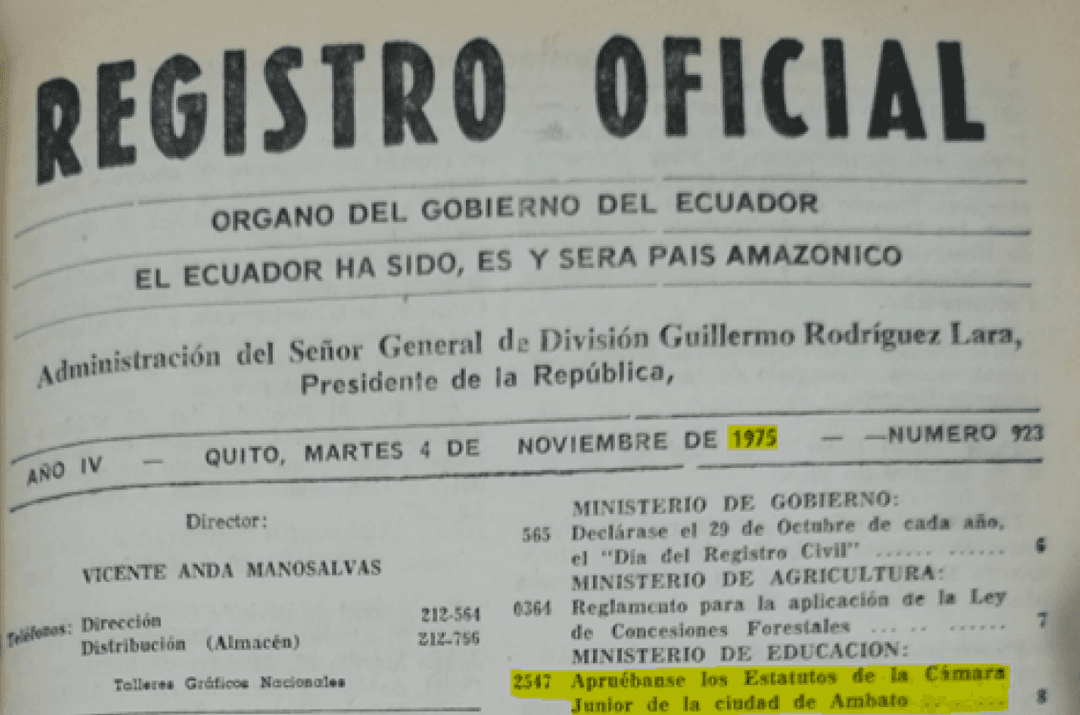 Imagen de Fundación de JCI Ambato